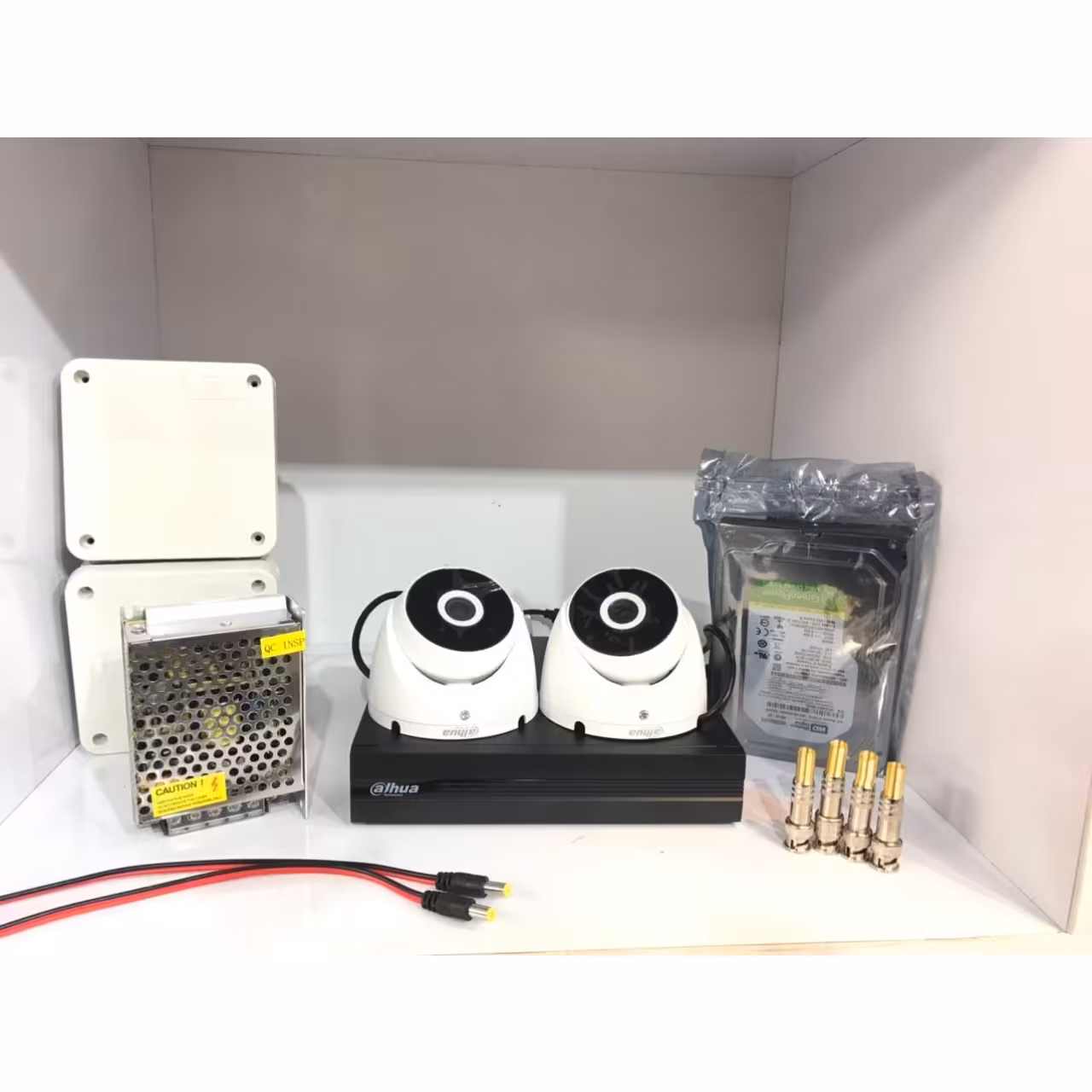 پکیج 2 دوربین فول اچ دی داهوا