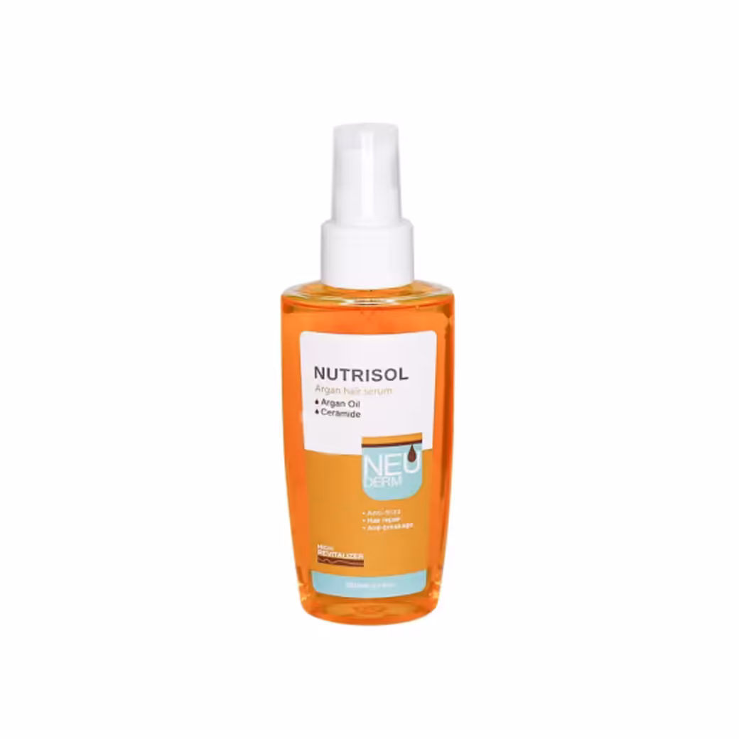 سرم مو آرگان نئودرم مدل Nutrisol حجم 100 میل