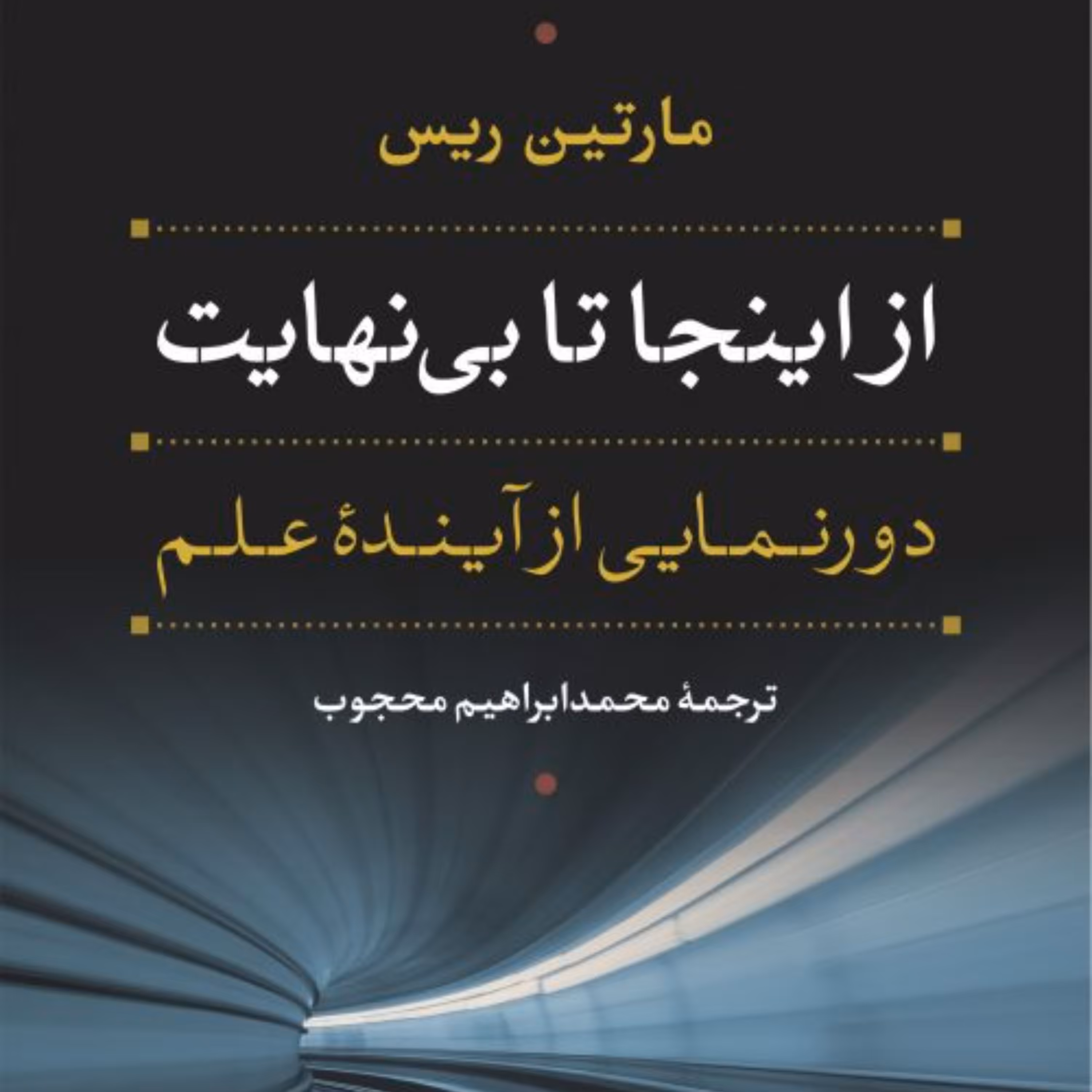 از اینجا تا بی نهایت  -  مارتین ریس مترجم محمد ابراهیم محجوب -  نشر نی 