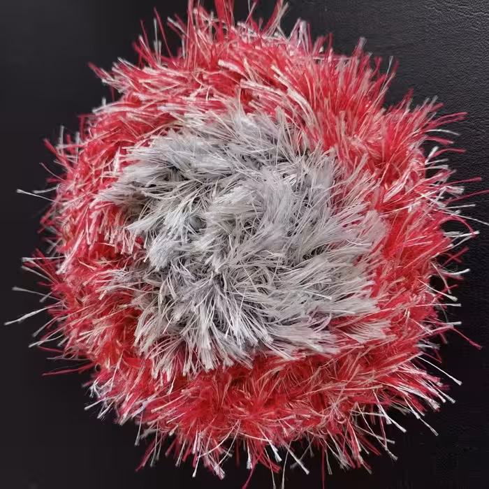 اسکاج بافتنی یوموش ارغوانی طوسی مخصوص شست و شوی ظروف تفلون 