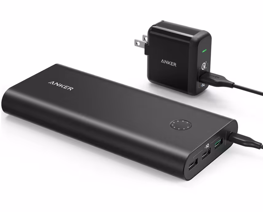 پاور بانک انکر مدل بی 1374 پاورکر پلاس با ظرفیت 26800 میلی آمپر ساعت