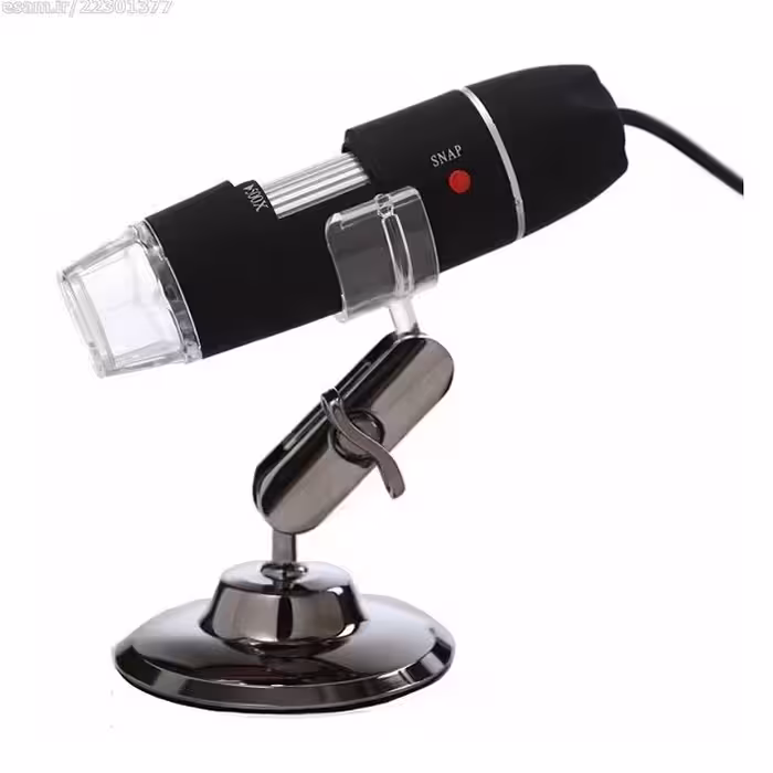 میکروسکوپ دیجیتال 1600X USB Digital Microscope پایه چرخان

