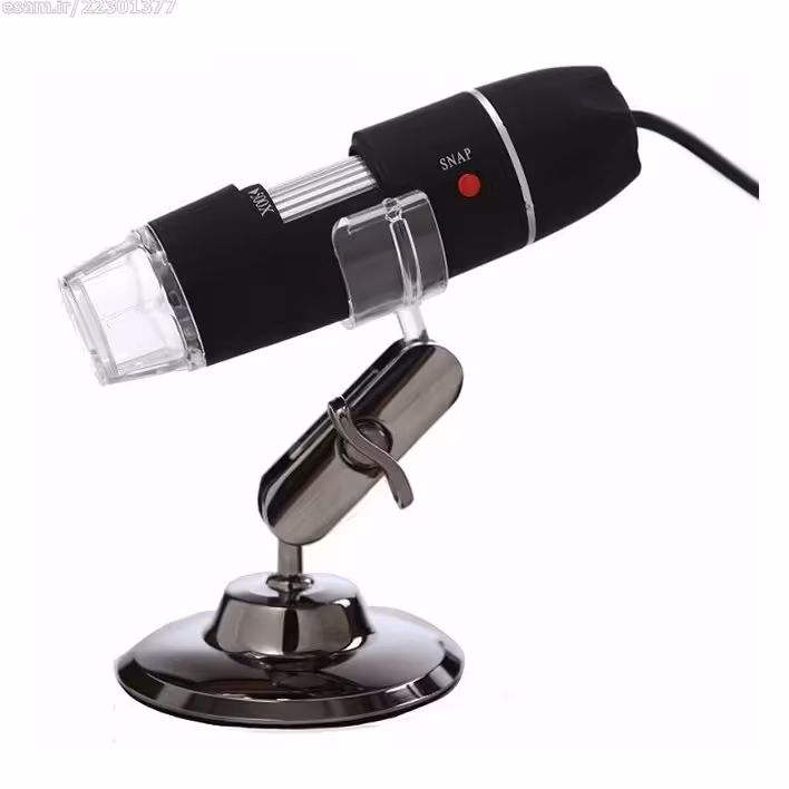 میکروسکوپ دیجیتال 1600X USB Digital Microscope پایه چرخان

