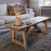 میز جلو مبلی مدل روستیک