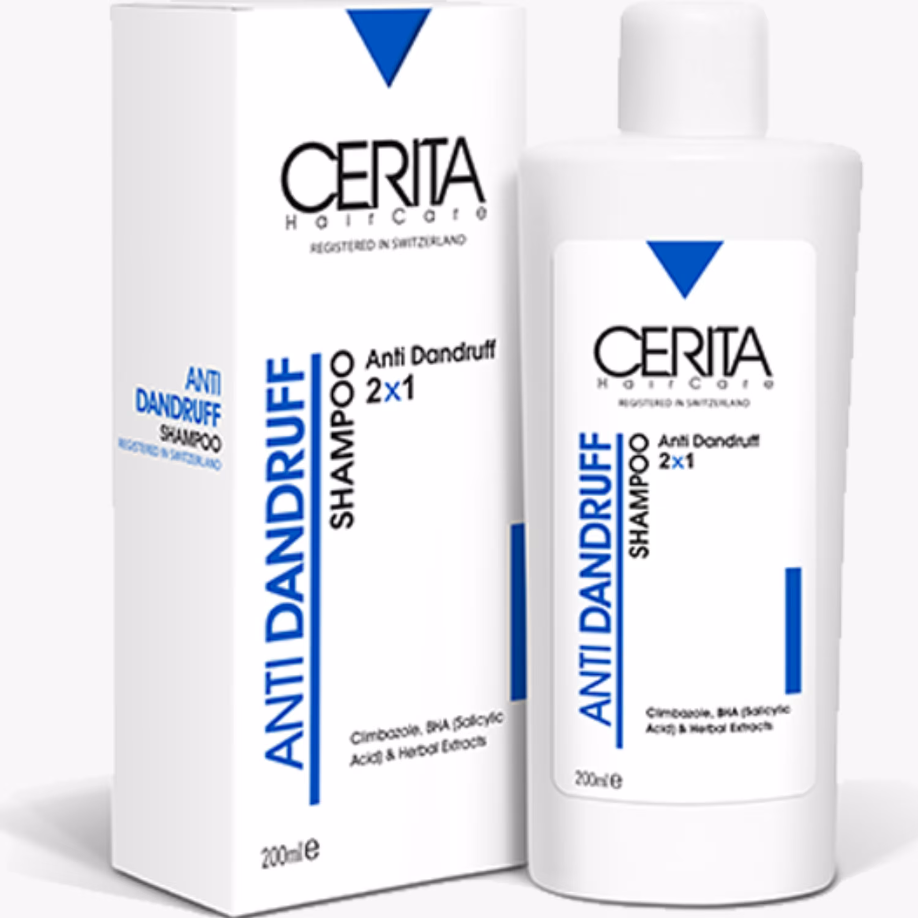 سریتاشامپو ضد شوره 2 در 1 سریتا مدل Anti Dandruff 2in1 حجم 200 میلی لیتر