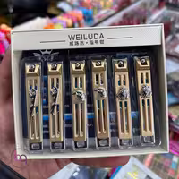 ناخن گیر تیتانیومی سوهان دار Weiluda - خرید ناخن گیر وارداتی
