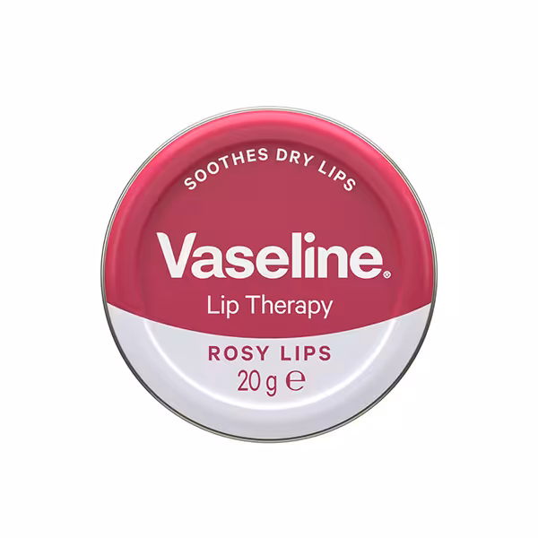 بالم لب کاسه ای گل رز وازلین 20 گرم - vaseline