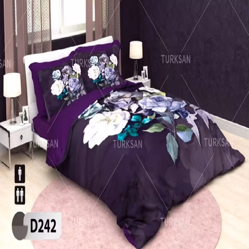 سرویس روتختی ترکسان کد D-242 دونفره 6 تکه