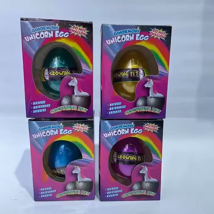 تخم یونیکورن سایز متوسط ( بزرگ شونده در آب) 