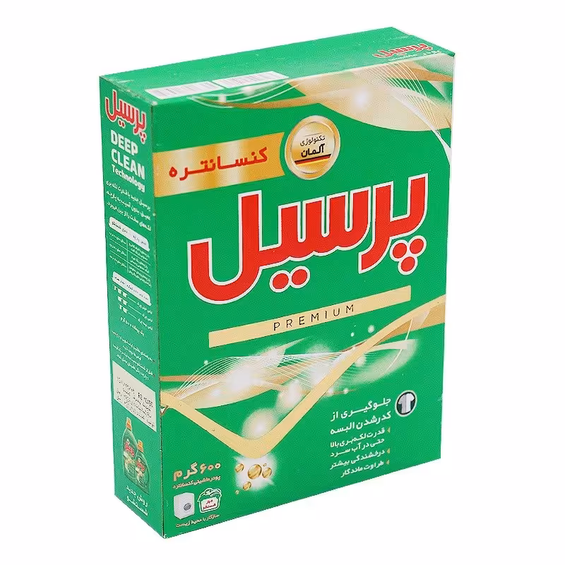 پودر ماشین لباسشویی رنگین پرسیل 600 گرمی