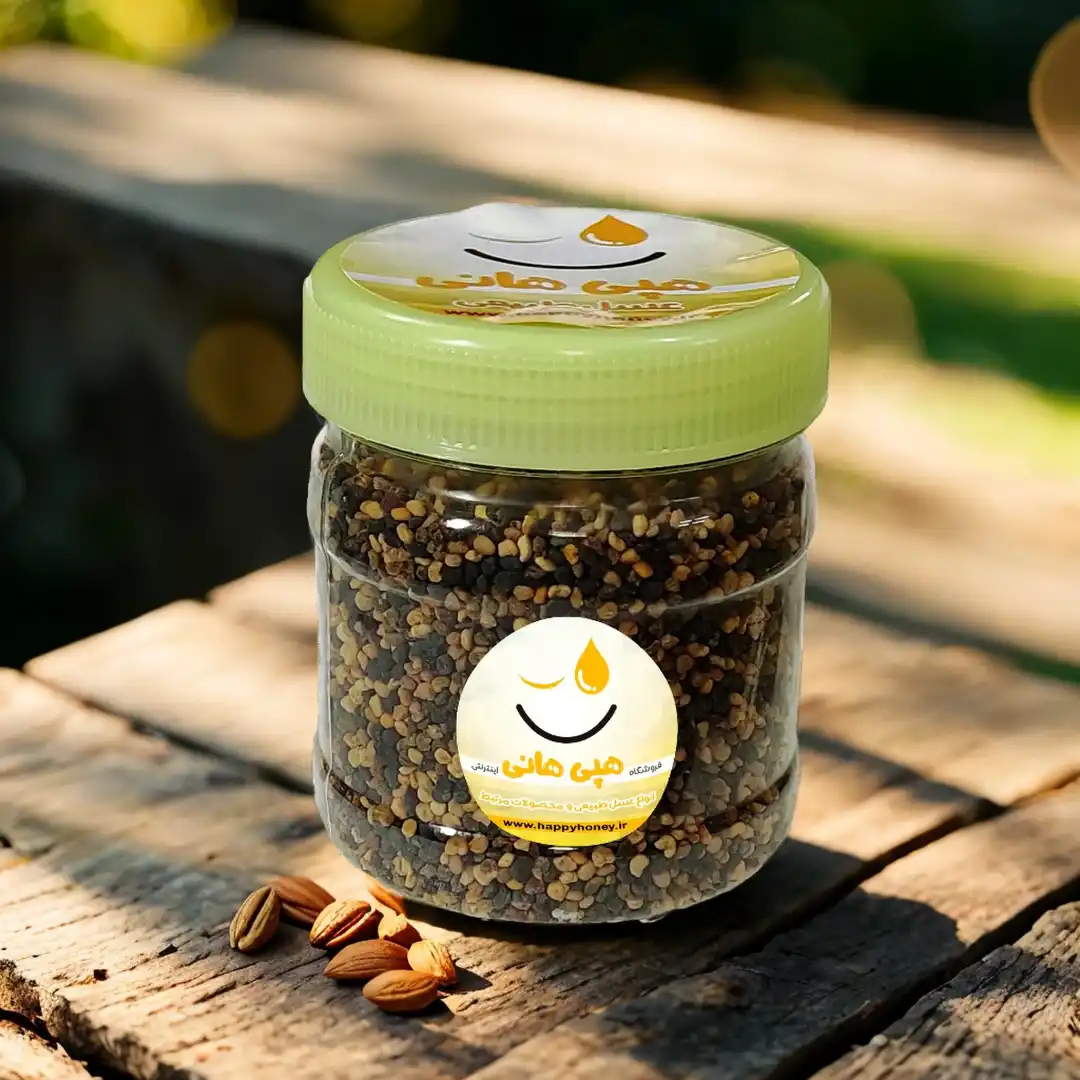 خرید گرده گل / قیمت مناسب و تضمین کیفیت/ فروشگاه عسل هپی هانی