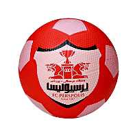 توپ فوتبال لاستیکی پرسپولیس سایز 4