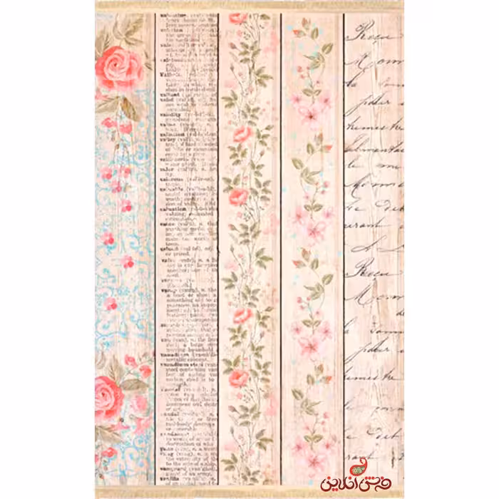 فرش ماشینی کلاریس کلکسیون مدرن کد  100426