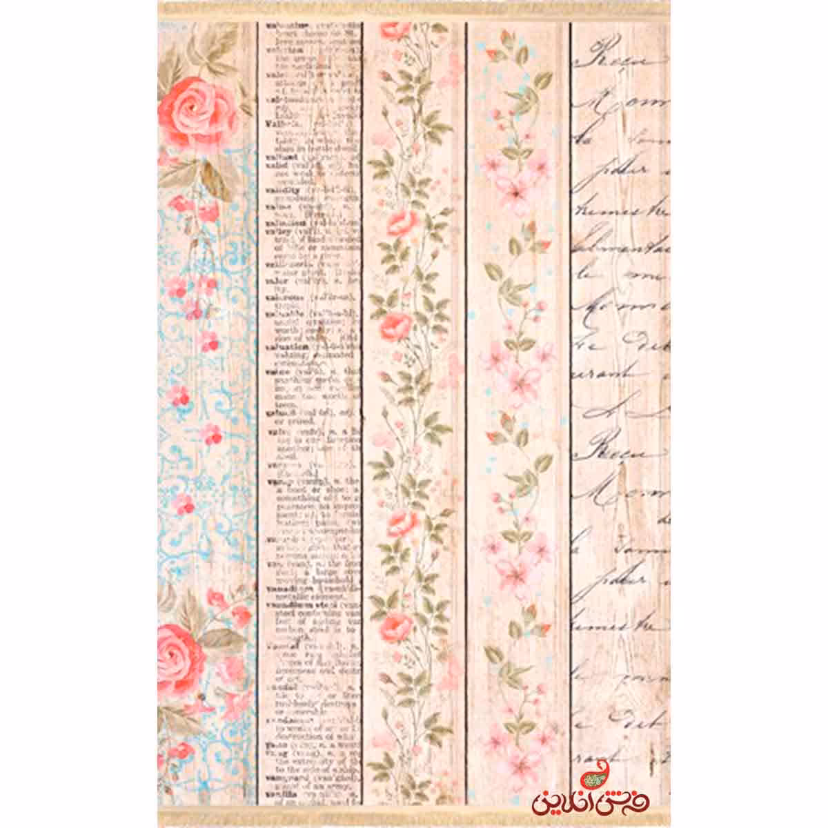 فرش ماشینی کلاریس کلکسیون مدرن کد  100426