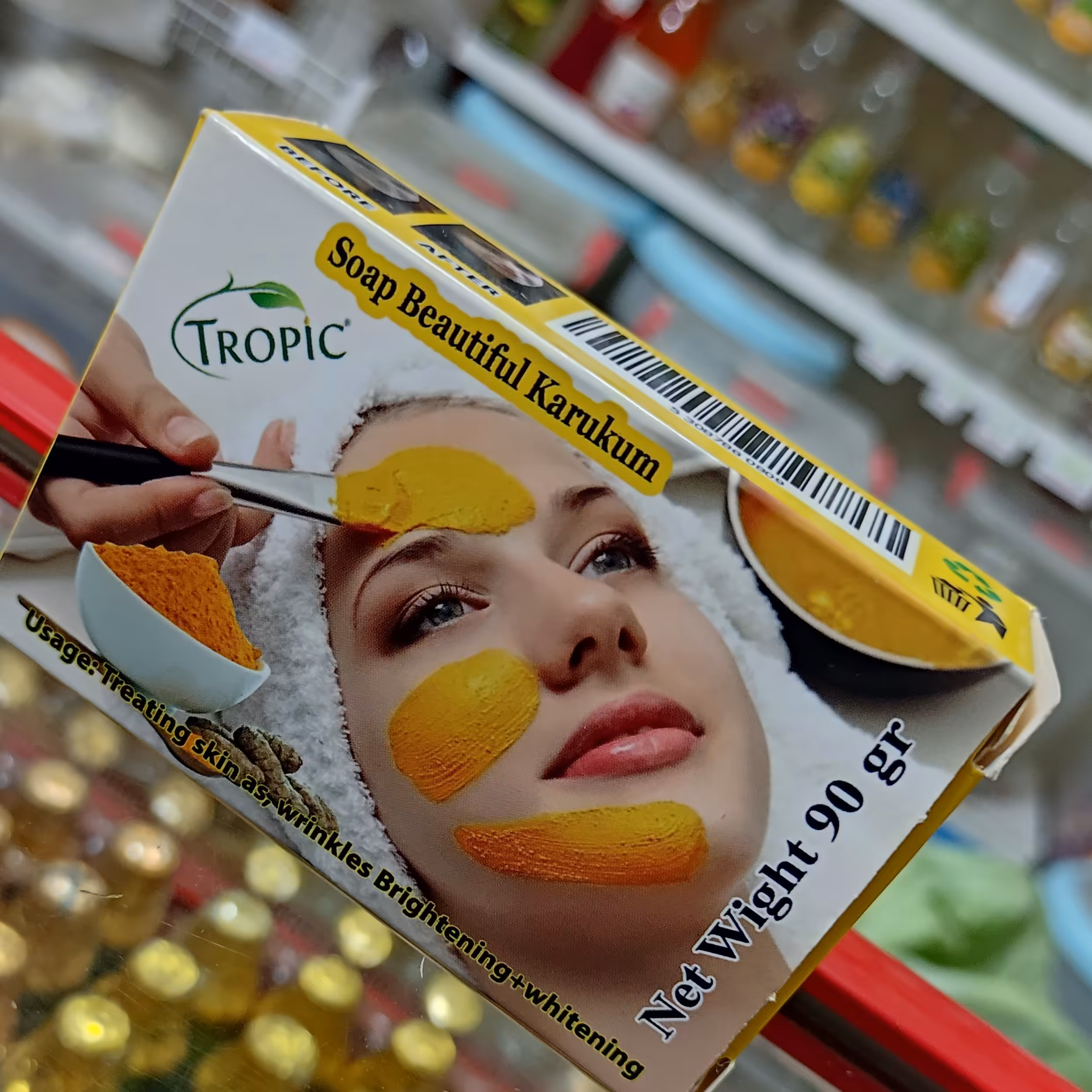 صابون زرد چوبه ی تایلندی