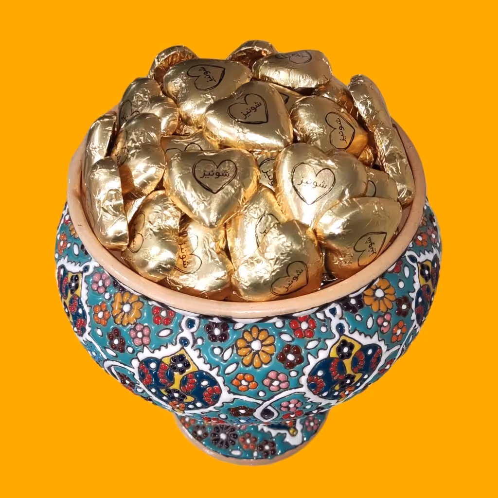 شکلات شیری قلبی شونیز 