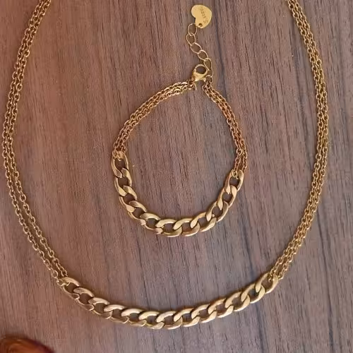 ست دستبند و گردنبند 