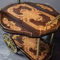 میزبار طرح کالسکه مدل ایتالیایی