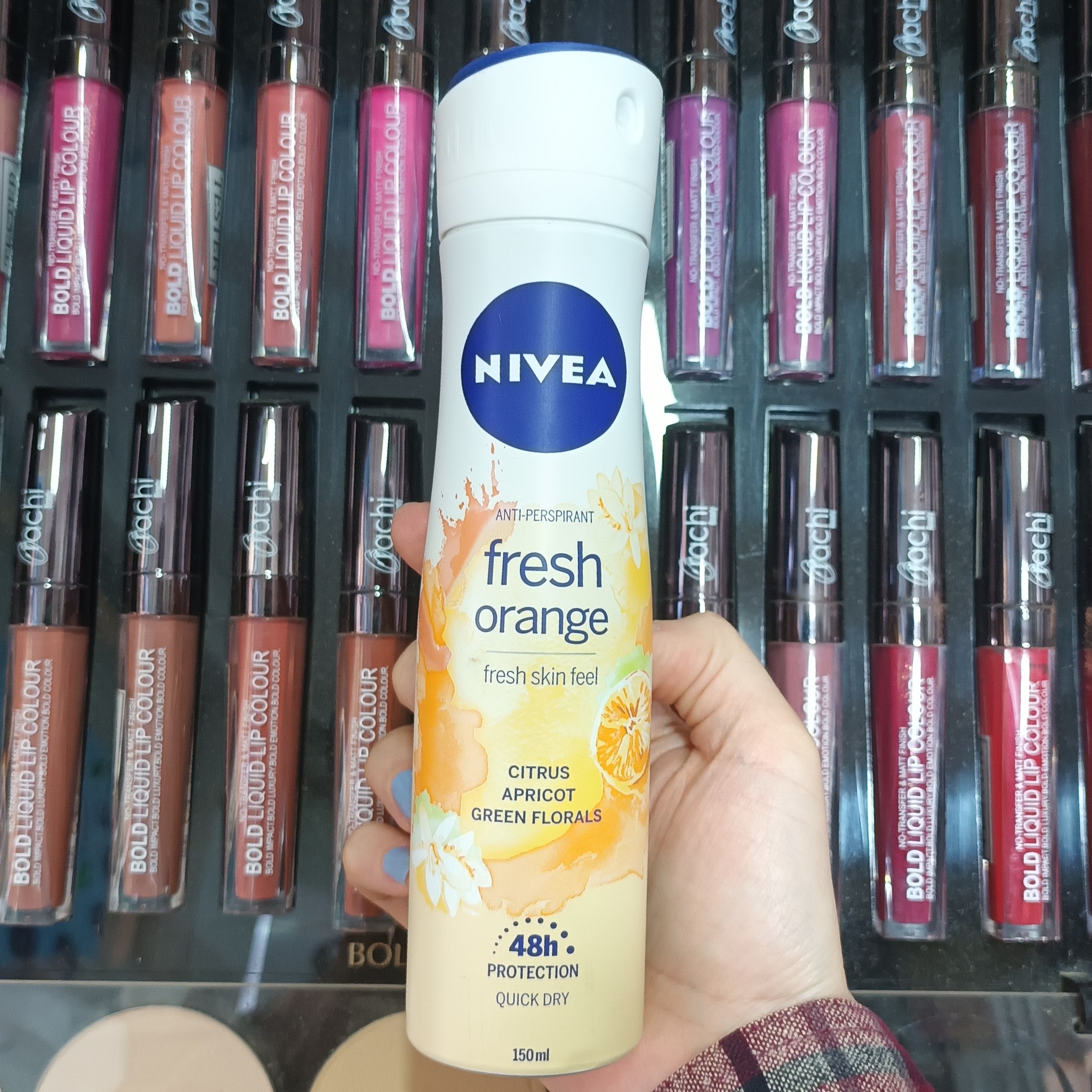 اسپری بدن نیوآ NIVEA رایحه فرش اورنج FRESH ORANGE حجم 150 میل