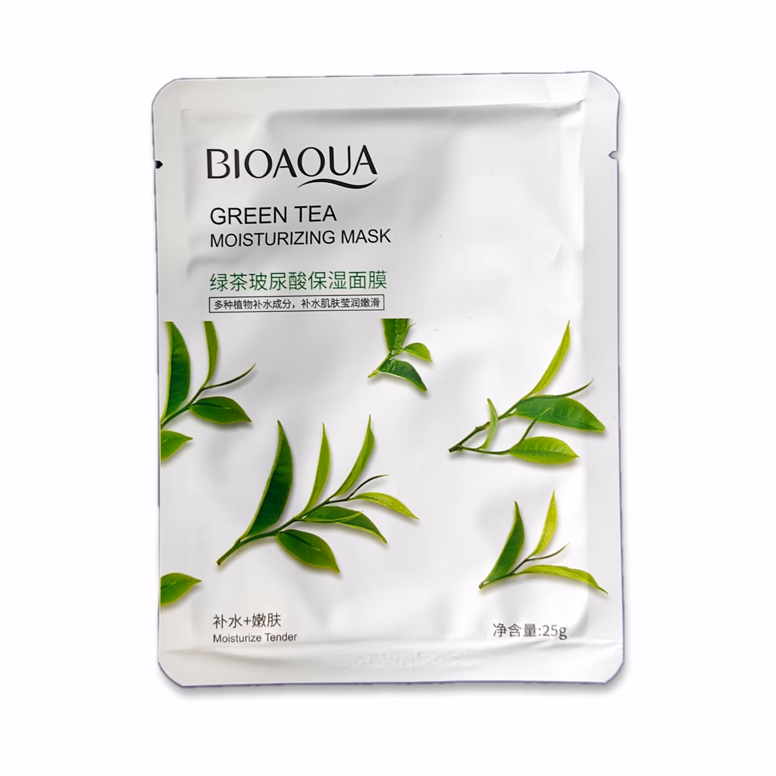 ماسک ورقه ای چای سبز بیوآکوا