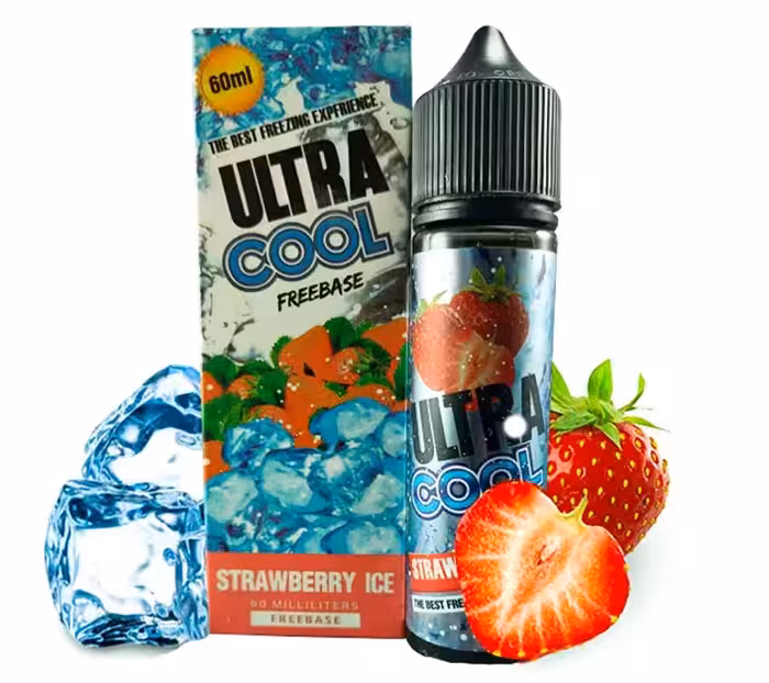 خرید و قیمت جویس توت فرنگی یخ اولترا کول | Ultra Cool Strawberry Ice