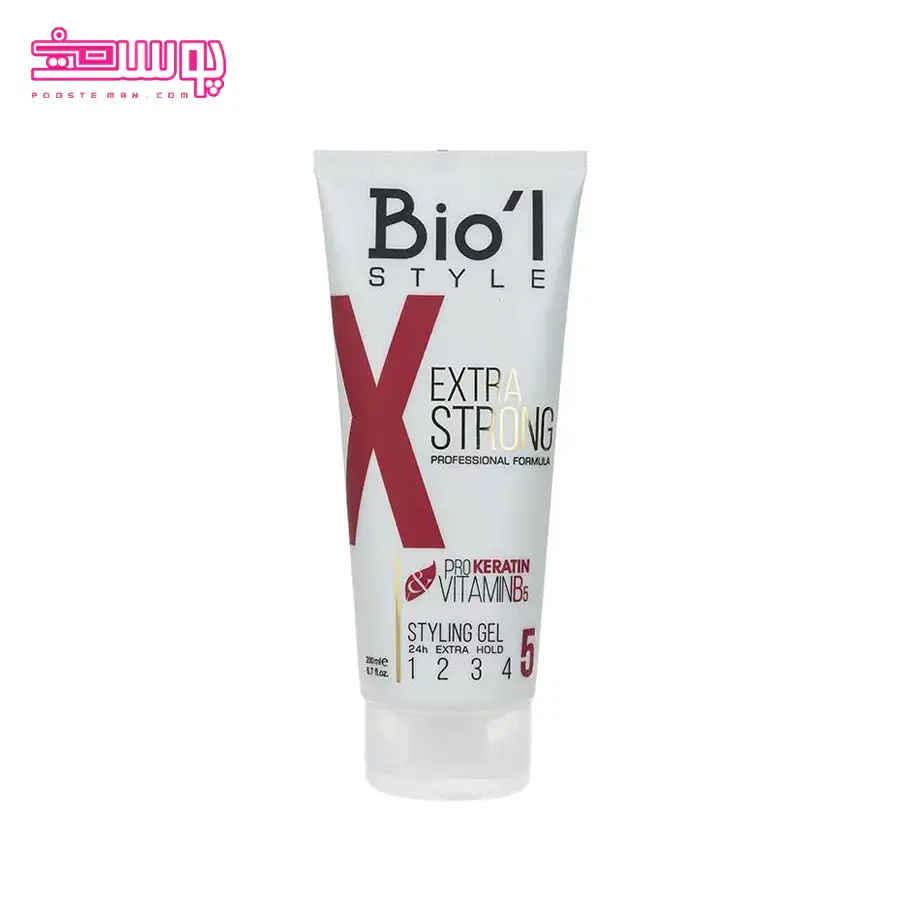 ژل مو بیول مدل Extra Strong حجم 200ml