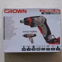 پیچ گوشتی شارژی کرون مدل CT22024 دو حالته تاشو 