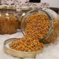 گرده گل سلسبیل بسته بندی 200 گرمی