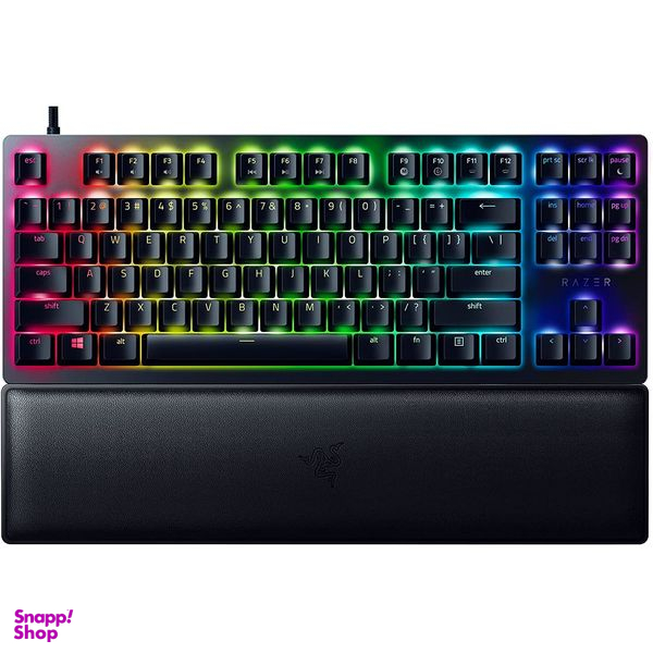 کیبورد مخصوص بازی ریزر (Razer) مدل (Red)Razer Huntsman V2 Tenkeyless - Linear Optical Switch