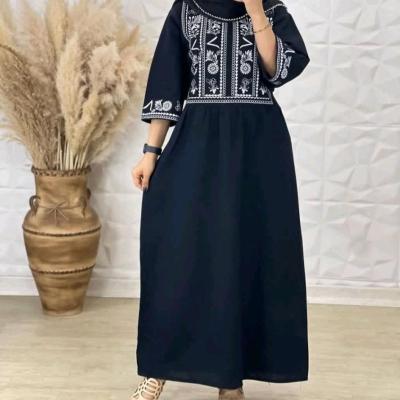 پیراهن مهمانی زنانه شانتون مدل پیراهن کفتان چاپی