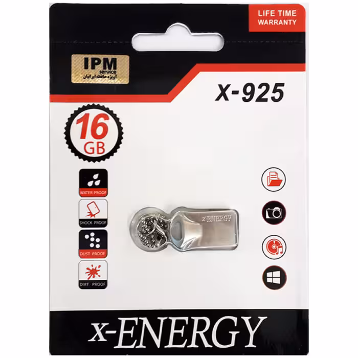فلش مموری ایکس انرژی مدل X925با ظرفیت 16 گیگابایت
