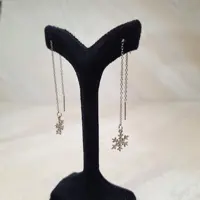 10 گوشواره بخیه ای نقره ای گوشواره استیل گوشواره رنگ ثابت گوشواره دخترانه گوشواره دخترونه گوشواره زنانه آفتاب اکسسوری