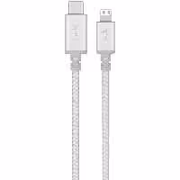 کابل MOSHI موشی تبدیل USB-C به Lightning مدل Integra طول 1.2 متری نقره ای - Hiapple.ir