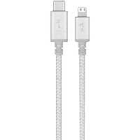 کابل MOSHI موشی تبدیل USB-C به Lightning مدل Integra طول 1.2 متری نقره ای - Hiapple.ir
