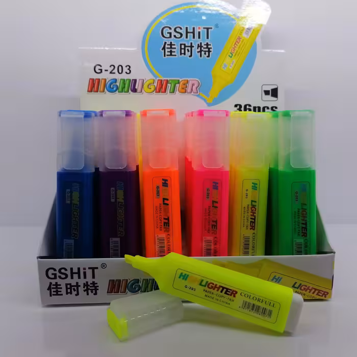 هایلایتر و علامت زن کلاسیک 