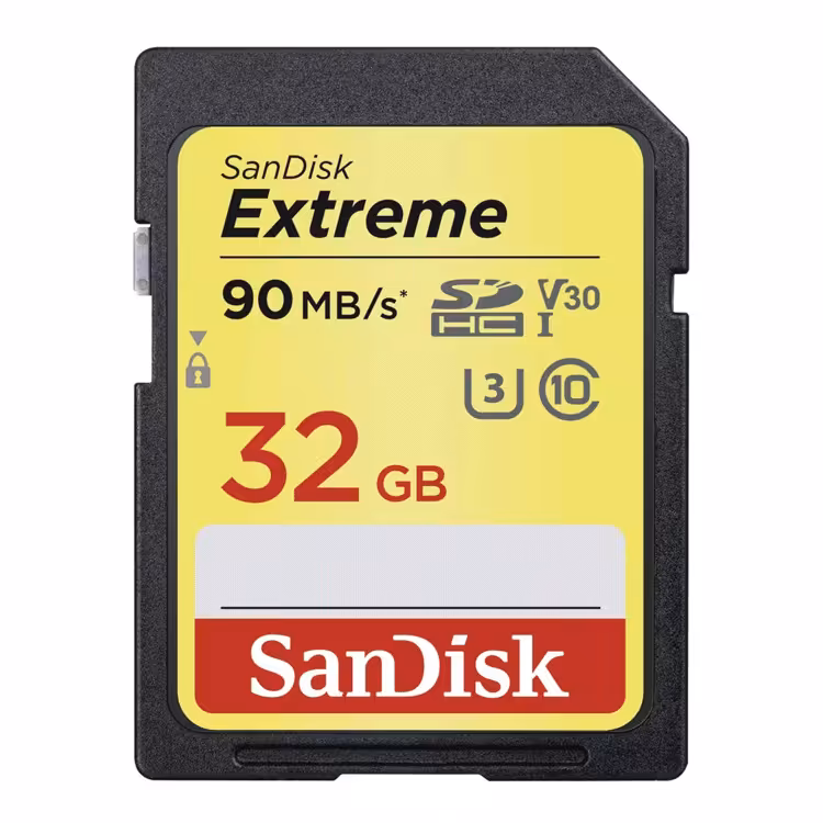 کارت حافظه سن دیسک Sandisk Extreme SDXC 32GB 90 MB/S 600X