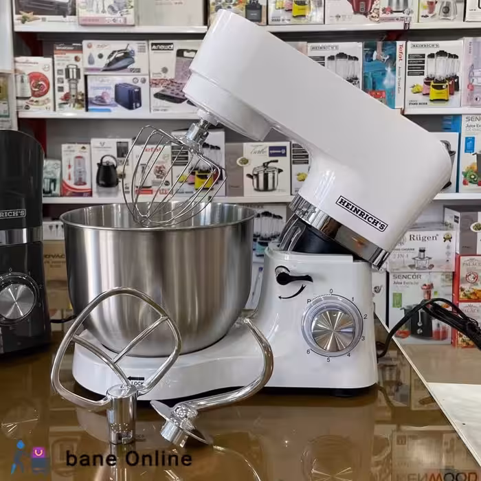 همزن  هنریچ آلمان مدل HKM 6278 کاسه دار حرفه ای ظرفیت 6/5 لیتر با گارانتی ( پس کرایه )