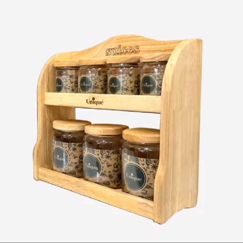 ست پاسماوری 8پارچه چوبی یونیک 6135