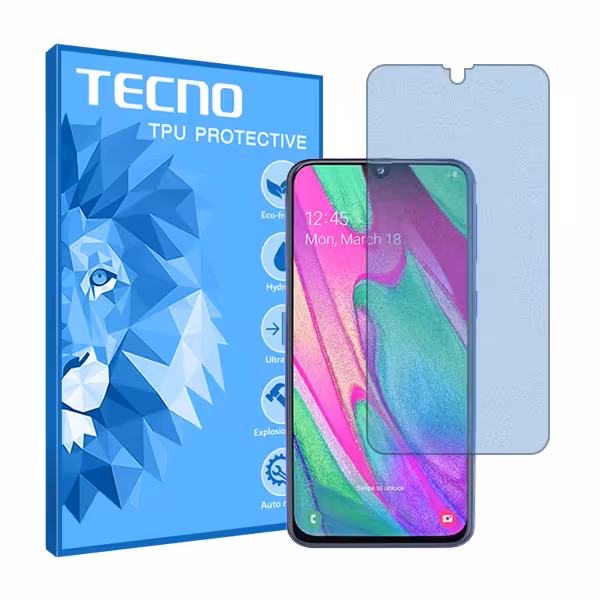 گلس سامسونگ Galaxy A35 مدل مات آنتی بلو برند تکنو کد S