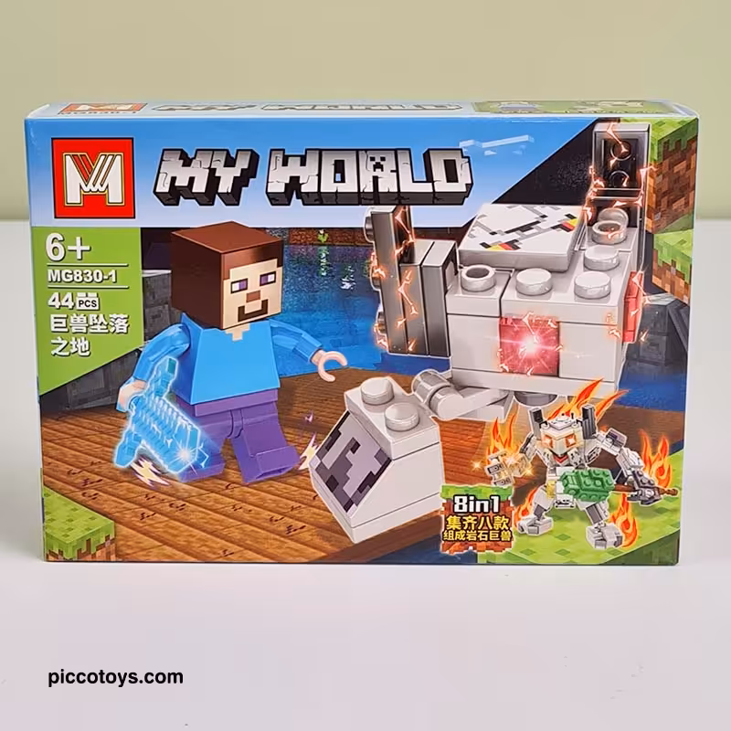 لگو ماینکرافت 44 تکه کد MG8301