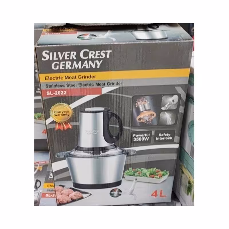 خردکن سیلور کرست اصلی آرم برجسته 4 لیتری