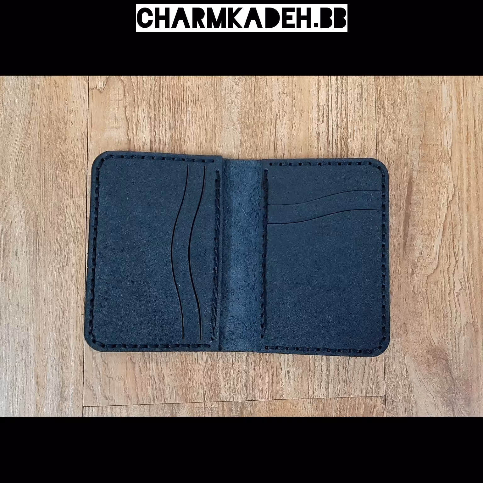 جاکارتی چرم‌طبیعی سبک و شیک دارای 6جای کارت