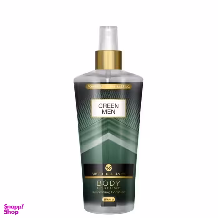 بادی اسپلش وود لایک مدل گرین من حجم 250 میلی لیتر