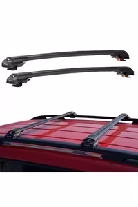 جعبه بار سقفی مشکی WALL VAVAL H2 2015 TRX1 حامل قفل شده SEARCH SEART CARRIT SUILING BAR سیاه Thunder