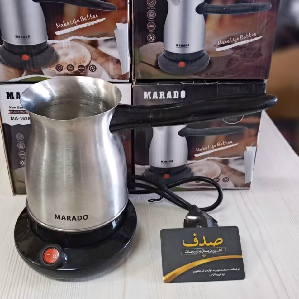 قهوه جوش برقی استیل از پایه جدا میشود 