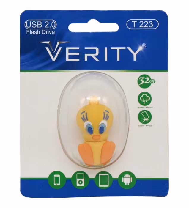 فلش مموری وریتی عروسکی مدل T223 USB2.0 ظرفیت 32 گیگابایت