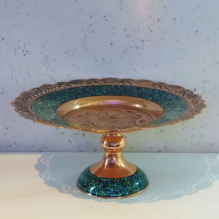 شیرینی خوری فیروزه کوبی قطر33سانتی