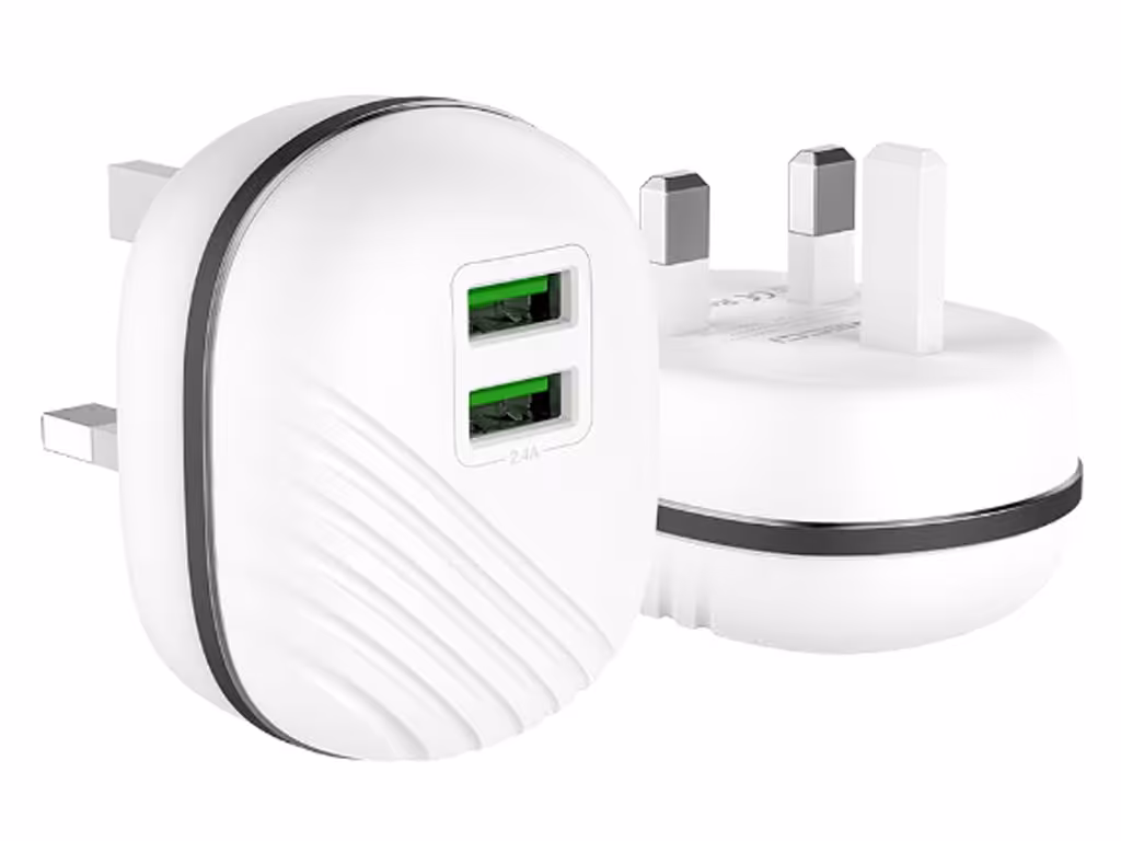 شارژر دیواری فست یو اس بی 2.4 آمپر رسی RC11