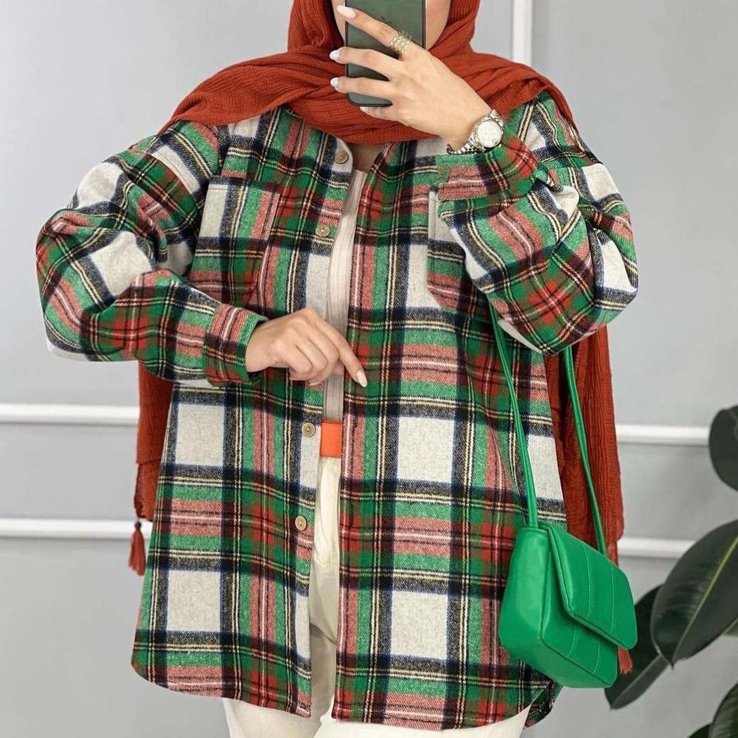 مانتو پشمی پاییزه 