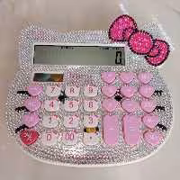 ماشین حساب لوازم تحریر  لوازم فانتزی  ماشین حساب فانتزی  لوازم مدرسه 